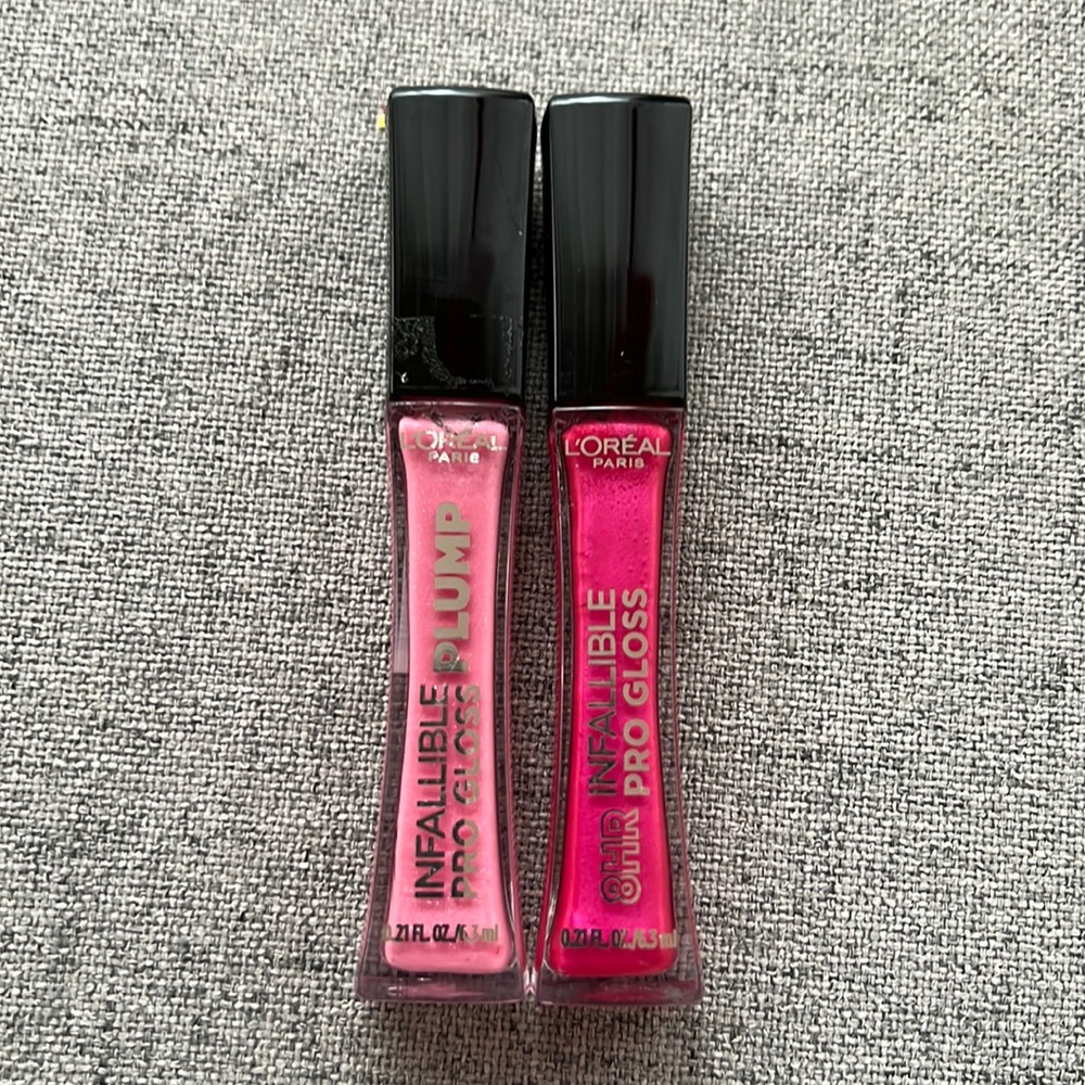 Lo’real infallible plump pro lip gloss
